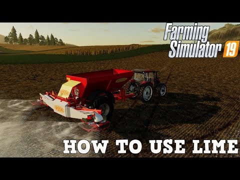 Farming Simulator 19 How to use Lime