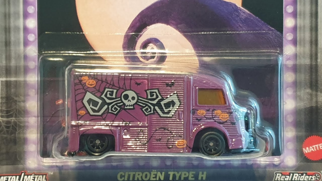 ホットウィール　ナイトメア　CITROEN Hot Wheels Pop Culture The Nightmare Before Christmas Citroën Type