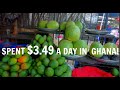 I SURVIVED ON $3.49 A DAY IN GHANA!
