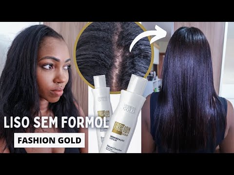 PROGRESSIVA FASHION GOLD NO CABELO CRESPO | PASSO A PASSO + RESULTADO PÓS LAVAGEM 🔥🔥🔥