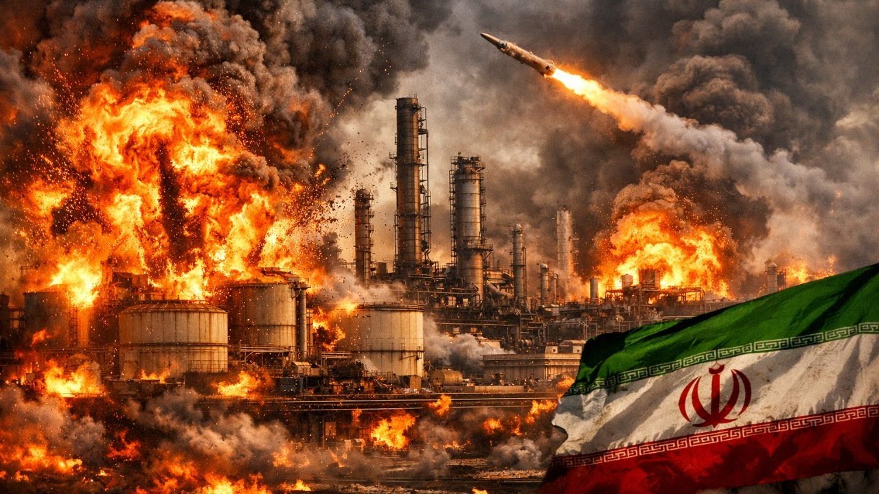 URGENTE | ISRAEL INICIA ATAQUES A REFINARIAS DE PETRÓLEO NO IRÃ