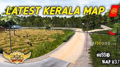 🧧 LATEST KERALA MAP MOD For Bus simulator Indonesia 🍁 // Bussid MapMod V3.7 #keralamapmod #mapmod