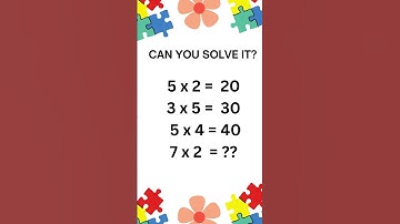 Math Puzzle #shorts #maths #youtubeshorts #mathspuzzle #tricks #math #puzzle #puzzlegame #ilearn