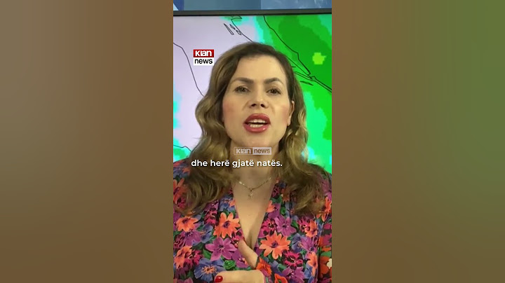 “Nga e hëna deri të enjten mbani çadra me vete”, sinoptikanja:E marta do të ndihet si një ditë dimri