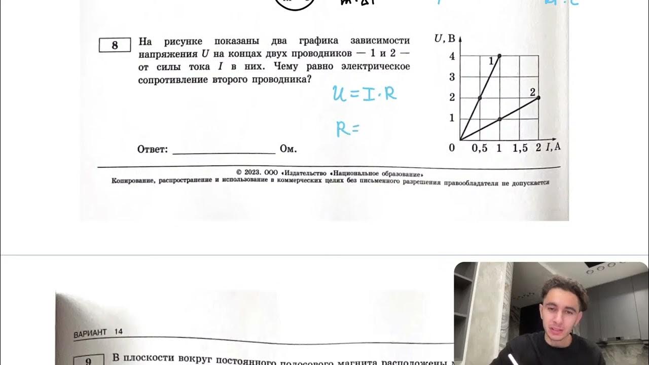 На рисунке дан график зависимости напряжения