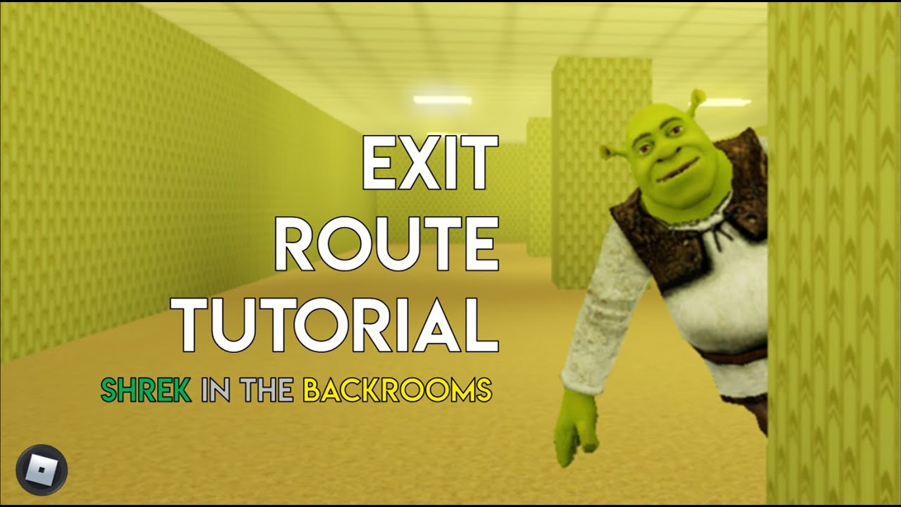 Level Fun Tutorial - Roblox Shrek In The Backrooms 