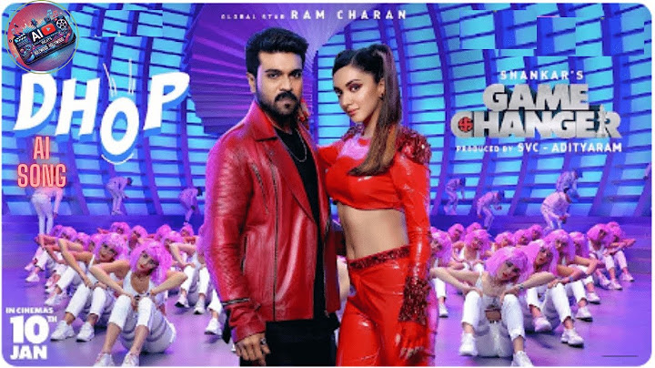 🎶 Dhop – Lyrical | Game Changer | Ram Charan | Kiara Advani | Thaman S | Shankar | Suno Ai