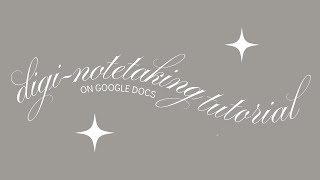 ୨ৎ how to create EFFECTIVE but SIMPLE digi notes ୨ৎ