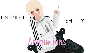 Unfinished Animations   Model DL & Face Texture DLs l MMD