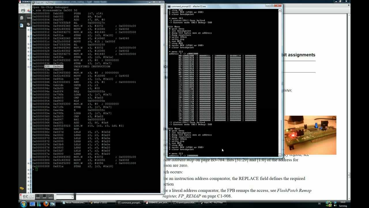 x64lab   using the FPB and living debugging on STM32F4