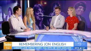 Christie Lamb - Today Extra "Remembering Jon English" 05/03/20