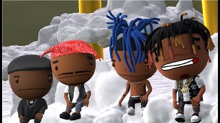 When Juice Wrld And Xtentacion Argue With Tu Pac And Bigi In Heaven Animated Skit