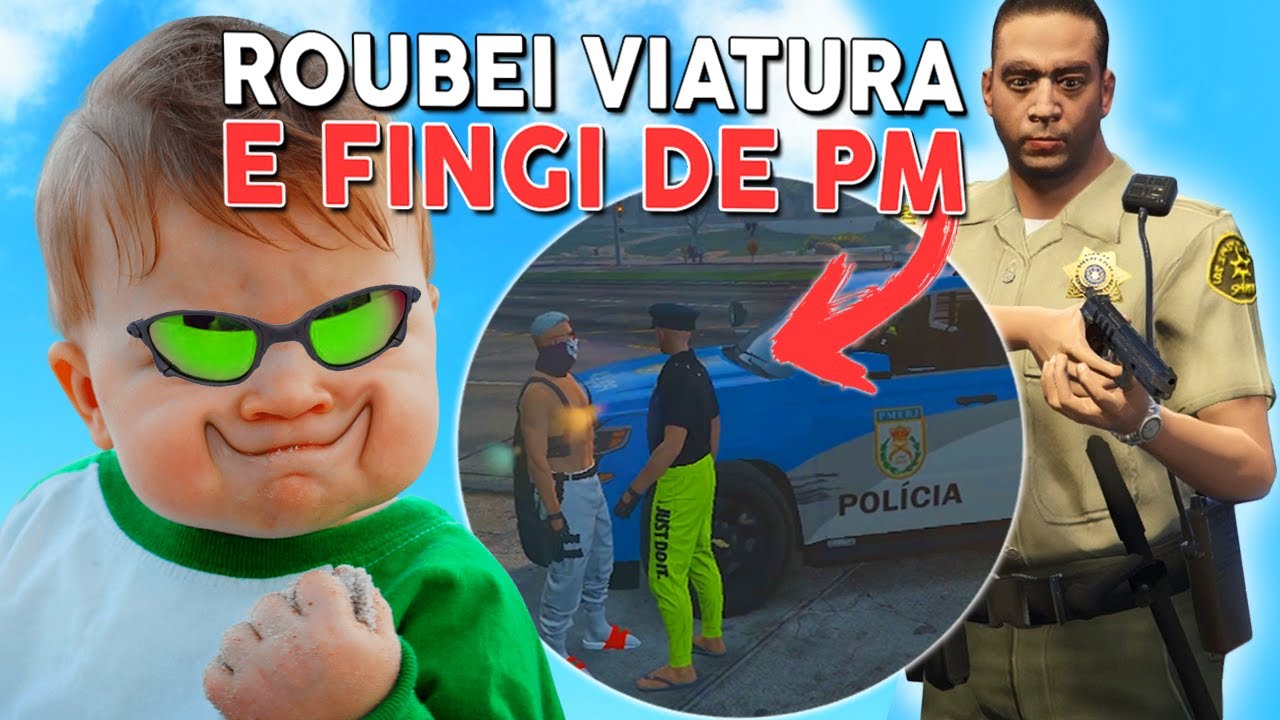 CRIANÇA IRRITANTE ZOANDO OS PM 😂 GTA RP (Paulinho o LOKO)