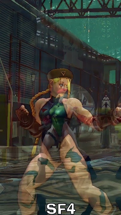 Cammy Taunts Street Fighter 6 Vs SF5 Vs SF4 - YouTube