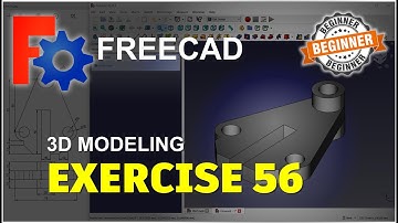 Exercise 56 FreeCAD Part Design Tutorial For Beginner