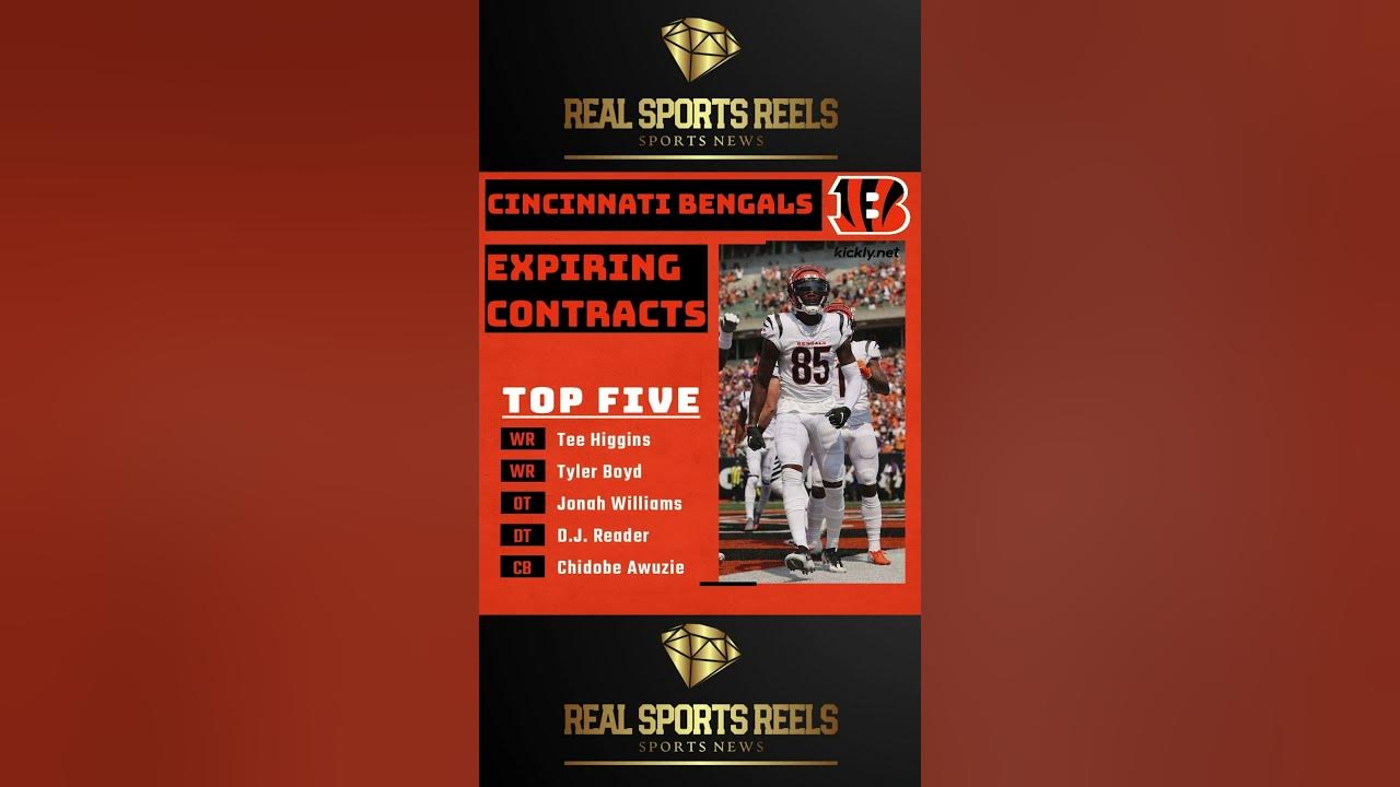 Cincinnati Bengals 2024 Expiring Contracts nfl shorts bengals YouTube