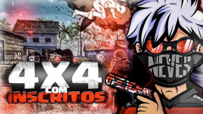 🎮 FREE FIRE - AO VIVO 🔴 SALA PERSONALIZADA 🔥 X1 DOS CRIAS COM INSCRITOS!, LIVE ON