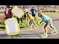 Beat Me In A Race, You Win AirPods vs Random People!