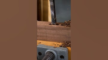 RESTORED Chisel Mortiser #woodworking  #restoration #furnituredesign