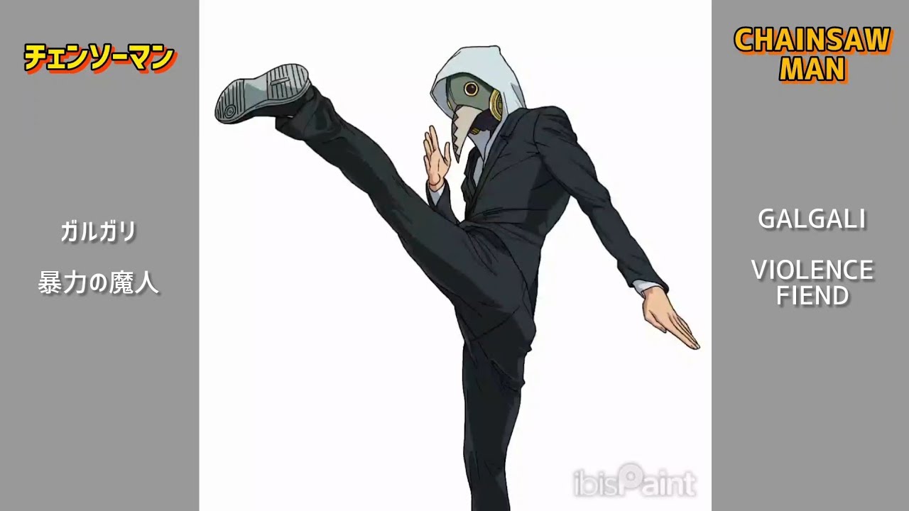 ? “Chainsaw Man” Galgali (Violence Fiend) fanart - 「チェンソー 