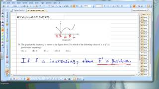 AP Calculus AB 2012 MC 76