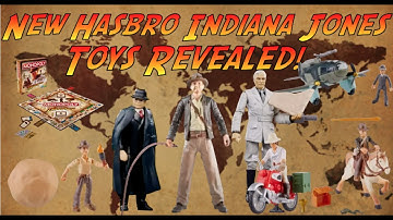 New Indiana Jones Hasbro Toys Revealed!