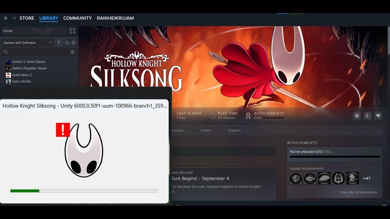 Fix Hollow Knight Silksong Not Launching, Crashing, Unity Error Crash, Freezing, Black Screen PC
