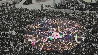 College commencement ceremonies interrupted across the country by pro-Palestinian protesters