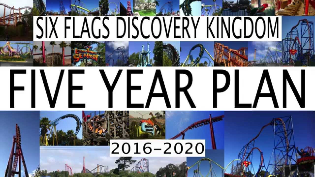 Six Flags Discovery Kingdom 5 Year Plan 2016 - 2020 Future Attractions - YouTube