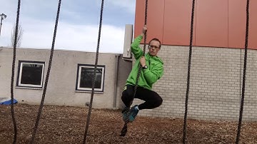 Survivalrun Tutorial Techniek 001 swingover: de voetklem