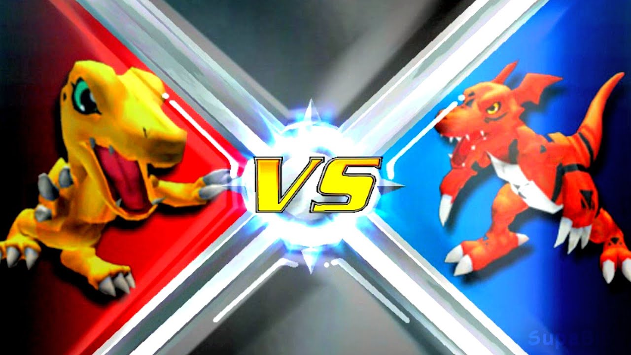 Agumon vs Guilmon [Rumble Arena 2]