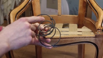Traditional Upholstery- Springing Tutorial Pt 1: Tying Springs