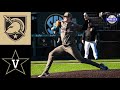 #5 Vanderbilt vs Army Highlights (3rd Game) | 2022 College Baseball Highlights