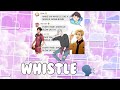 Haikyuu Lyric Prank || KuroKawaSumuLev || WHISTLE - BLACKPINK