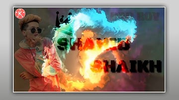 Kinemaster new attitude name art status editing | kinemaster video editing whatsapp status 2020