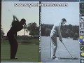 The best golf swings ever  tiger woods vs ben hogan part 1