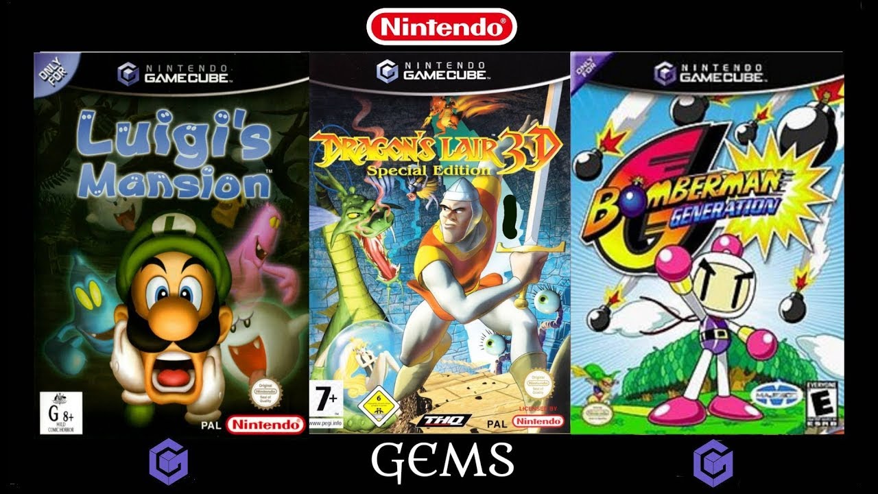 NINTENDO GAMECUBE COLLECTION 3X GEMS ON THE SYSTEM - YouTube