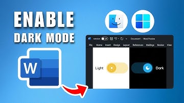 How To Turn On Dark Mode For MS Word On Both Mac And Windows In 2025