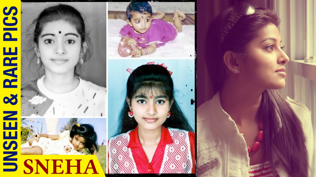 Sneha childhood photos