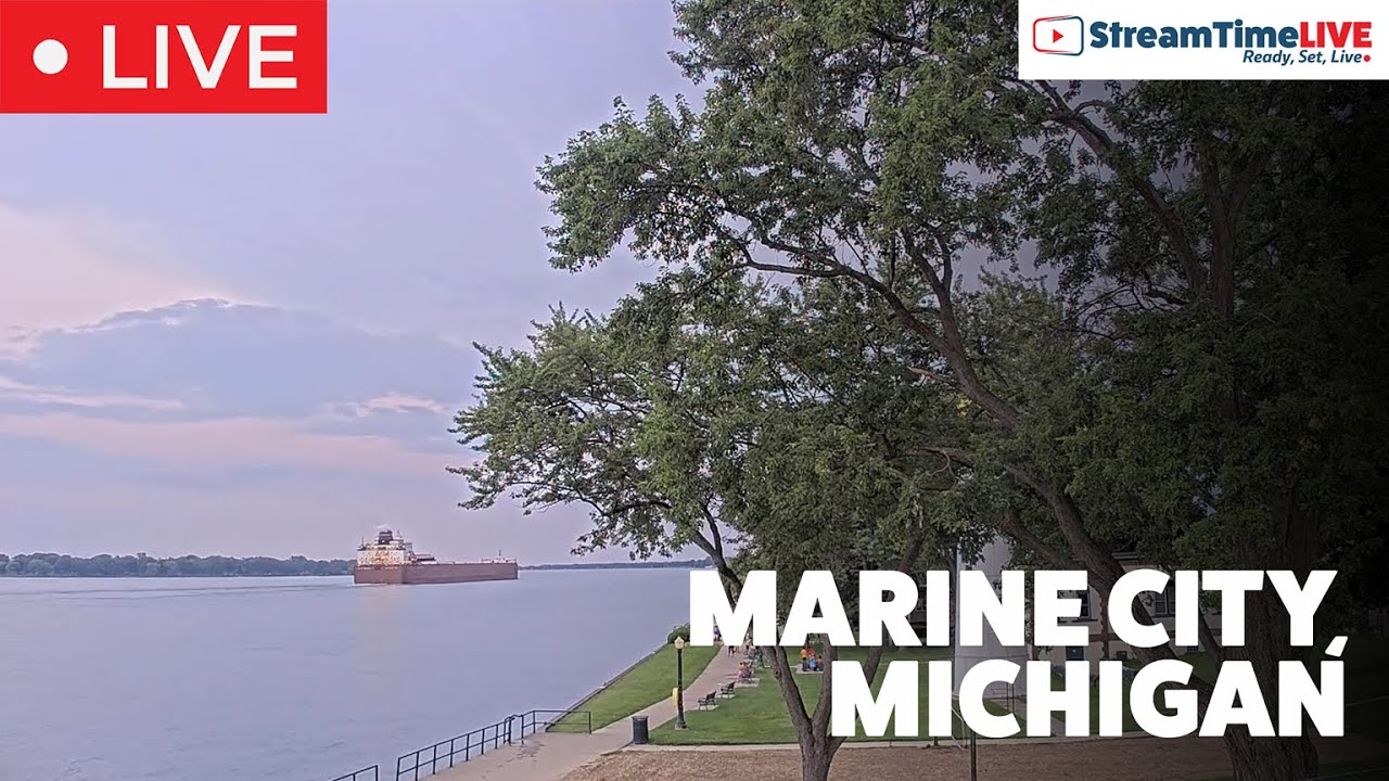 Marine City, Michigan, USA | StreamTime Live