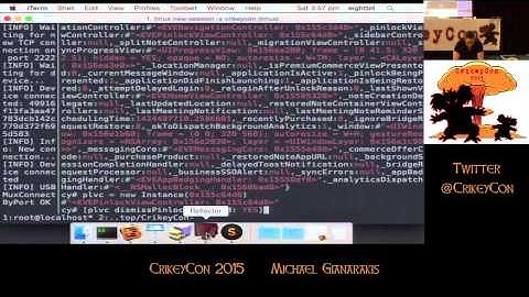 CrikeyCon 2015 - Michael Gianarakis - iOS Runtime Hacking Crash Course