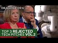 Top 3 Tech Pitches Turned Down By Dragons&#39; | Vol.2 | Dragons&#39; Den