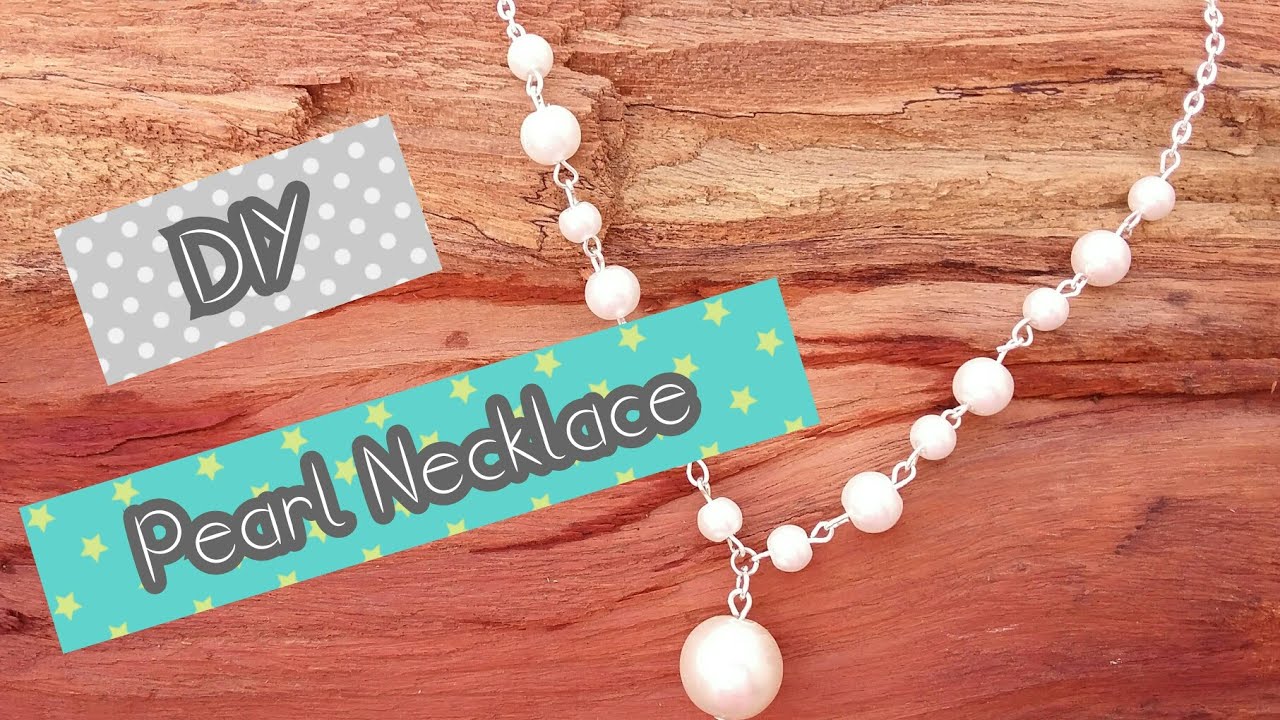 how to make name necklace at home