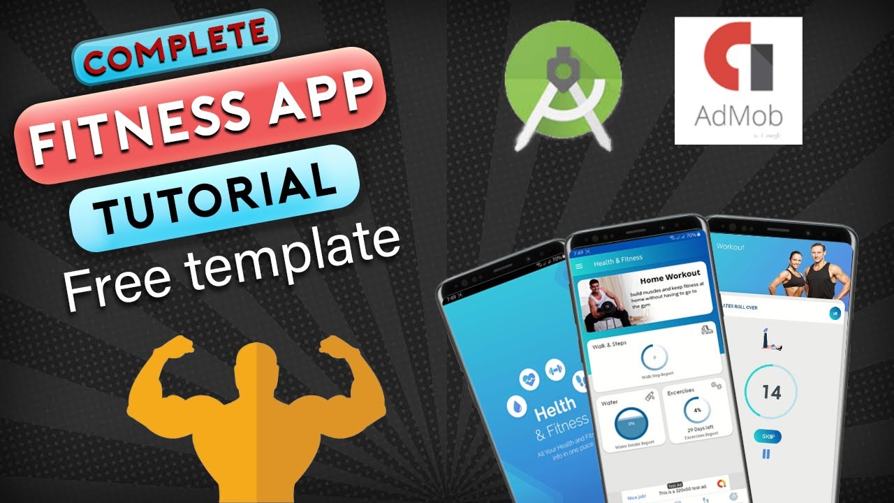 How to create a fitness app without coding | Fitness app source code ...