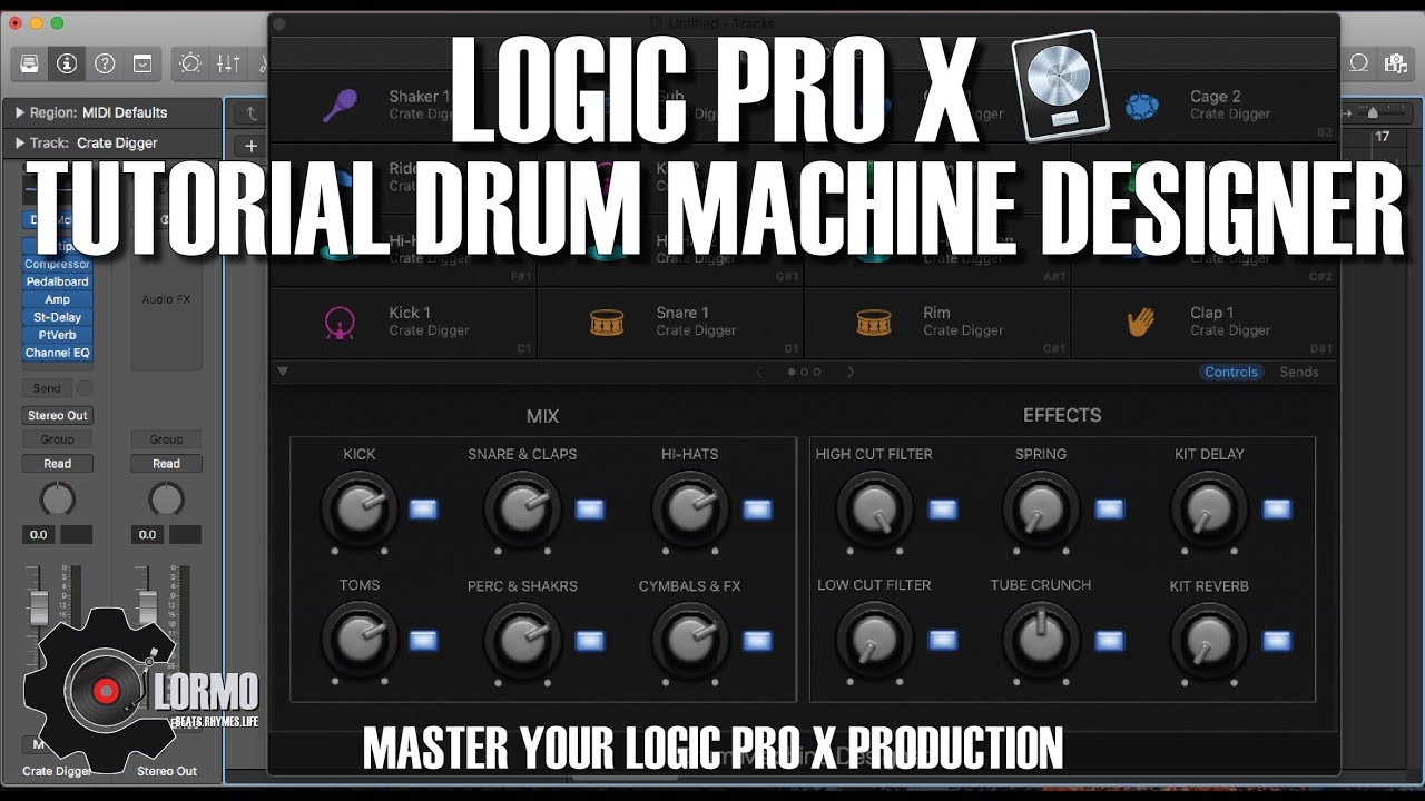 drum machine designer logic pro x download