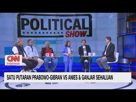 Satu Putaran Prabowo-Gibran Vs Anies &amp; Ganjar Sehaluan | Political Show (FULL)