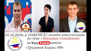 Консультация по вопросам трудовой деятельности