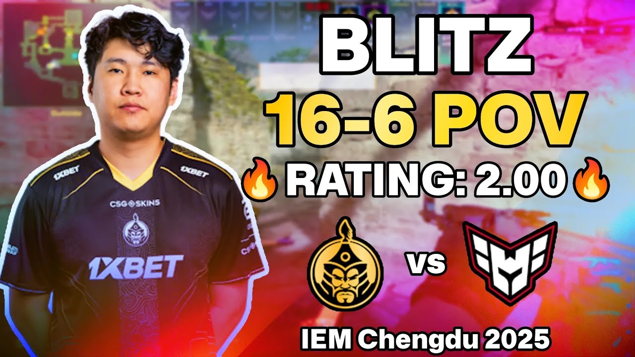 BLITZ 16-6 POV vs HEROIC (Ancient) | IEM Chengdu 2025