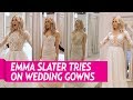 DWTS' Emma Slater Tries On Her Dream Wedding Gowns
