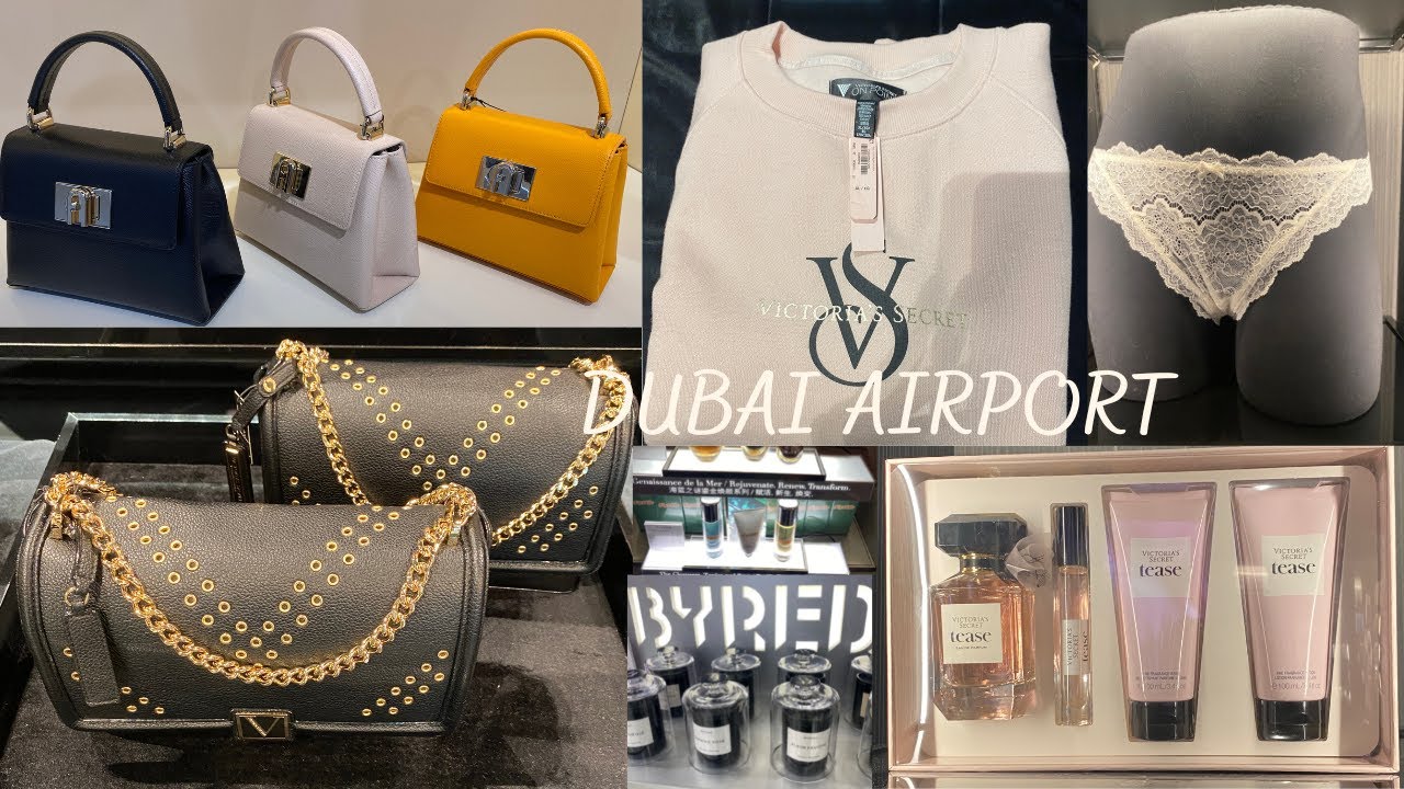 DUBAI AIRPORT SHOP WITH ME *HANDBAGS,VICTORIA SECRETS, BEAUTY